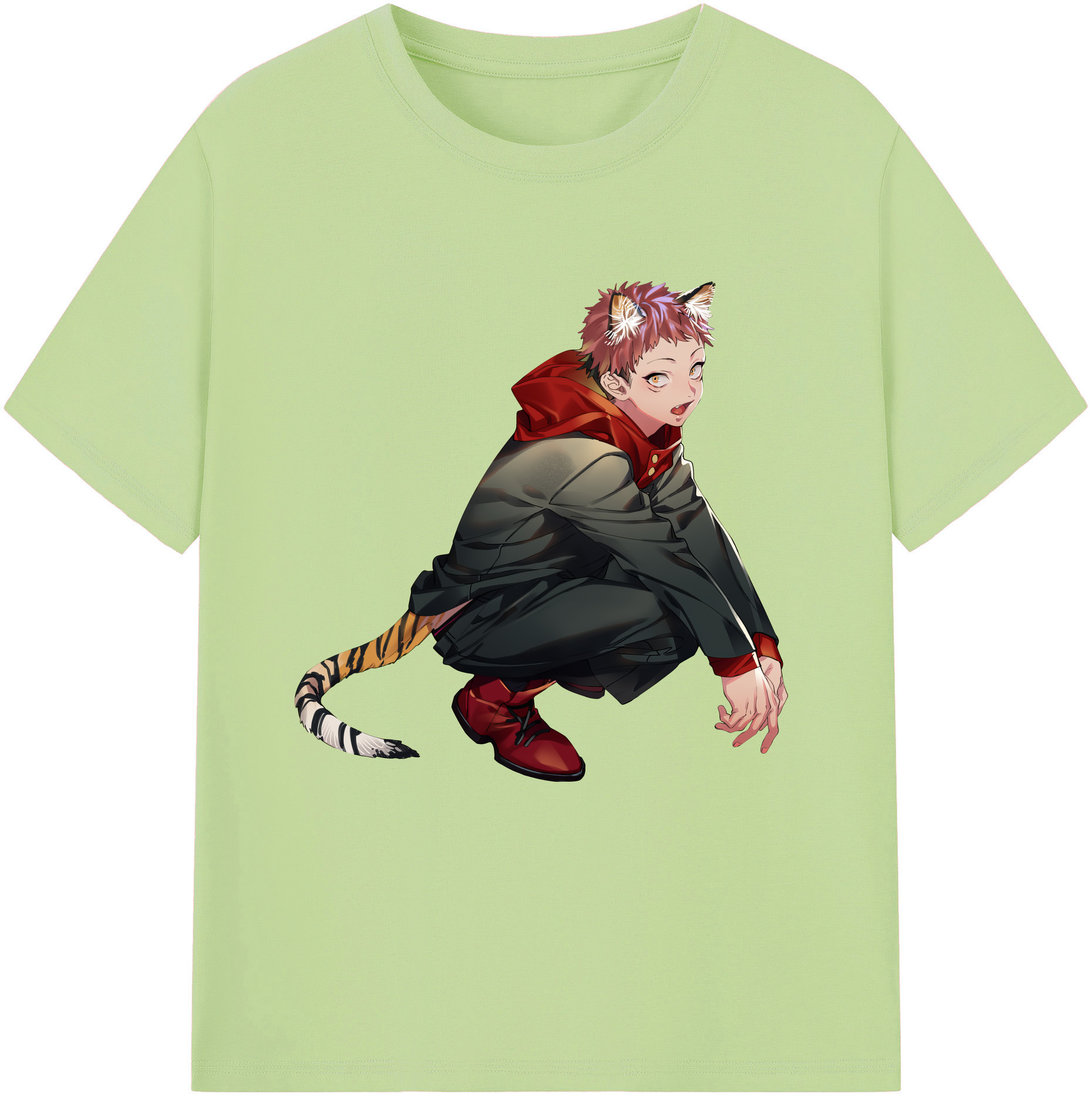 （画像用） 呪術廻戦 Jujutsu Kaisen 綿100％半袖Tシャツ（フロントプリント）